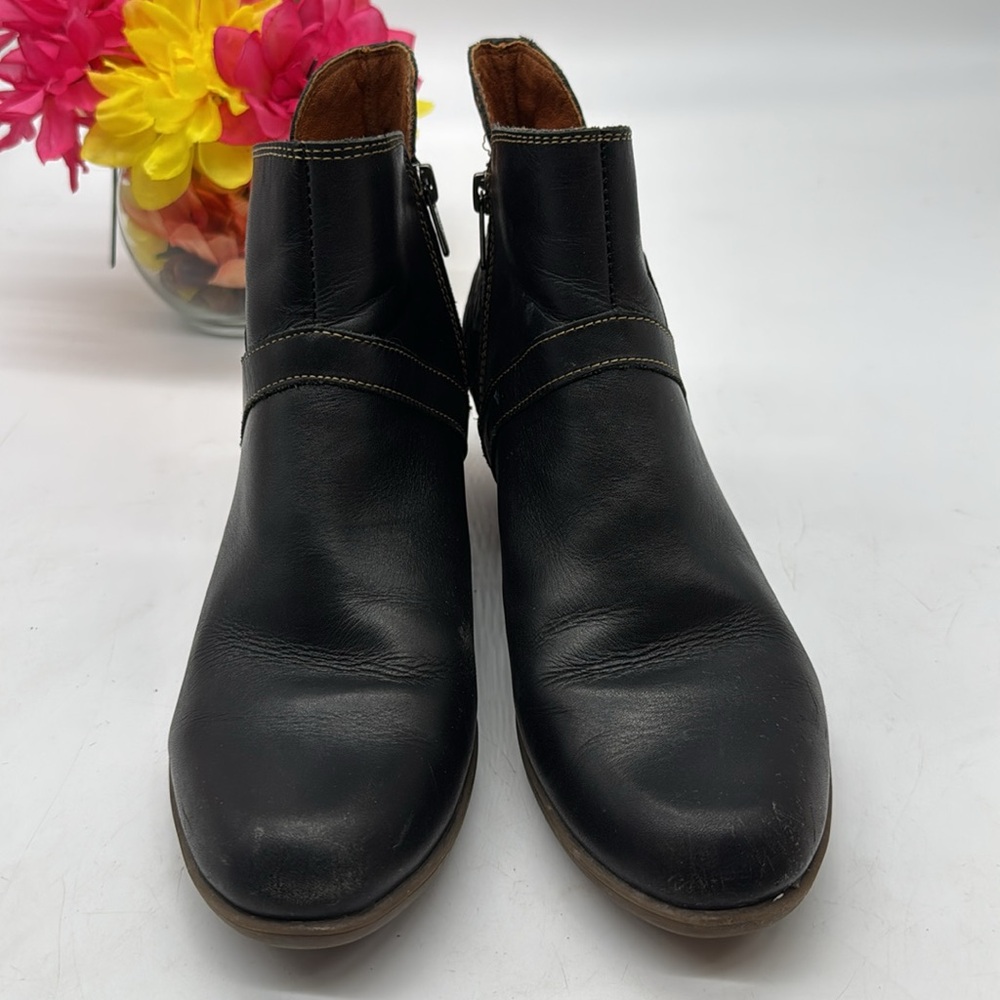 PIKOLINOS Black Textured Ankle Boots EU Size 41 BAB8304B - Picture 2 of 7